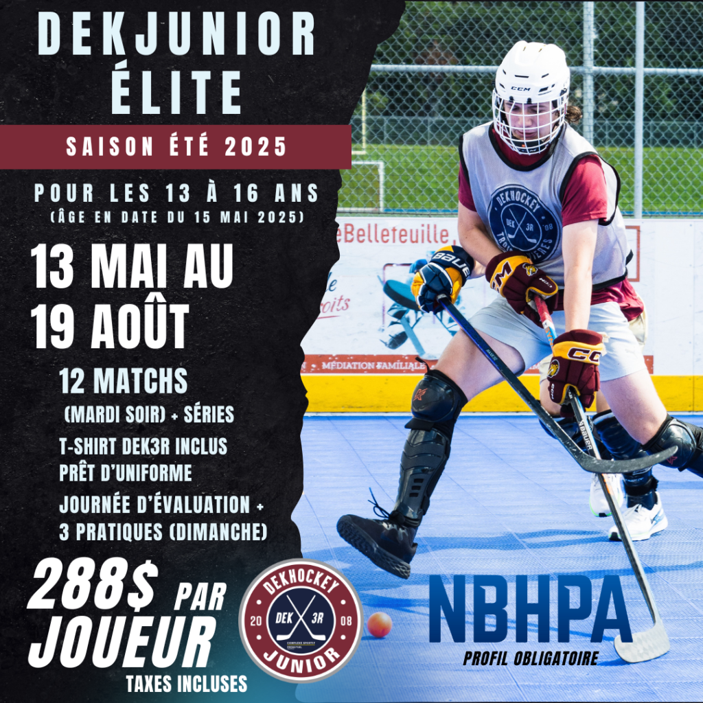 Affiche dek competitf ÉtÉ 25